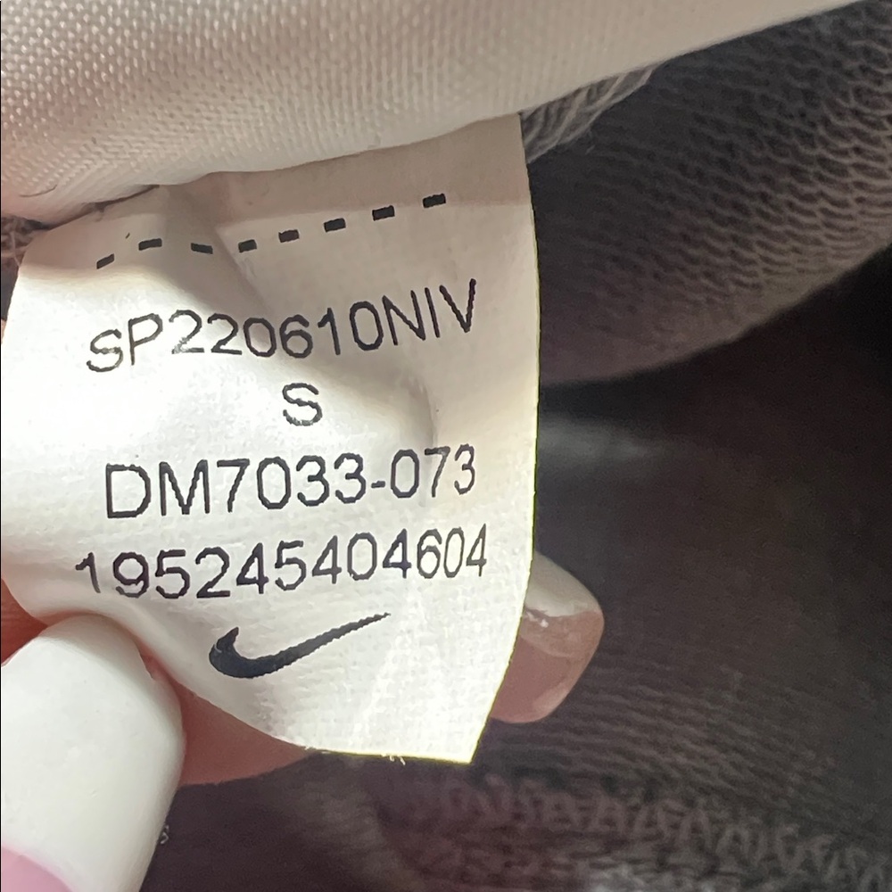 Nike Yoga oversized cropped hoodie size small - Picture 6 of 10